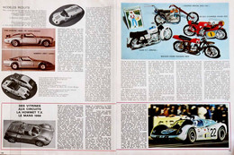 Article Papier 2 Pages MODELISME MOTO GUZZI BULTACO VOITURE HOWMET TX LE MANS 23X31 Mai 1971 - AM 300 - Ohne Zuordnung
