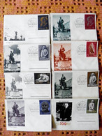 SALE! Nice Lot Of 8 Different Covers Ussr Lithuania Soviet Occupation Period Special Cancel 1970 Vilnius Lenin 100 - Lithuania