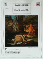 ►   Fiche   Litterature   Paul Claudel  Cinq Grandes Odes Echo Et Narcisse Nicolas Poussin - Didactische Kaarten