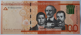 Dominican Republic 100 Pesos 2019 P190e UNC - Dominicaine