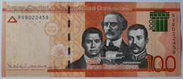 Dominican Republic 100 Pesos 2019 P190e UNC - Dominicana