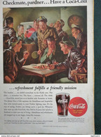 Coca-Cola Copy Write Original 1945 Publicité > Coca-Cola > Affiches Publicitaires - Manifesti Pubblicitari