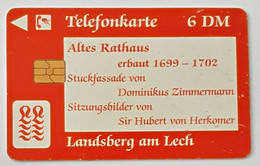 GERMANY Phone Card Telefonkarte Deutsche Telkom ? 6DM ? Units Have Been Issued - Andere & Zonder Classificatie