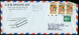 Br USA, New York NY 21.5.1976 Airmail Cover Sent To Germany, München | (J. & H. Stolow) - Cartas