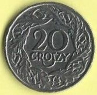 M328 - POLEN - 20 GROSZY 1923 - Pologne