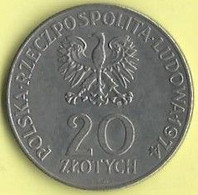 M329 - POLEN - 20 ZLOTY 1974 - Pologne