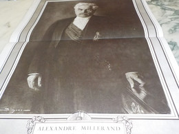 PHOTO PRESIDENT DE LA REPUBLIQUE ALEXANDRE MILLERAND 1920 - Non Classés