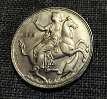 Greece 1973 Coin 20 Drachmai - Constantine II Regime Of The Colonels KM# 111 - Greece