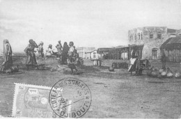 DJIBOUTI ( Série Djibouti Vers 1900 )  Porteuse D'Eau - CPSM GF (Sté Djiboutienne D'édition - Réédition ) Afrique - Djibouti