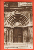 LAA-34 Saint-Ursanne. Portail De L'Eglise   Sepia. Perrochet-Matile. 1064  NC - Saint-Ursanne