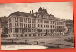 LAA-35  Le Locle  Technicum . Circulé 1920   LL No 5 - Le Locle