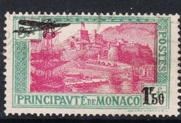 Monaco 1933 Airmail Mi#137 Used - Gebruikt