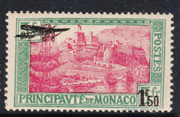 Monaco 1933 Airmail Mi#137 Mint Hinged - Unused Stamps