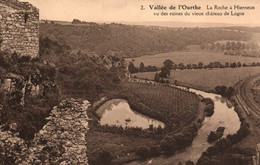 La Roche à Hierneux Vu Des Ruines Du Vieux Château De Logne - Ferrieres