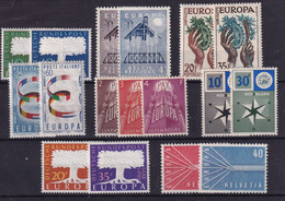 Europa 1957 ** Année Complète - 1957