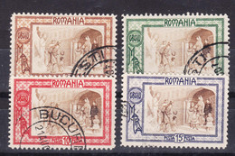 Romania 1907 Mi#208-211 Used - Gebruikt