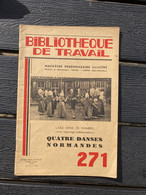 BT 271 1954 Quatre Danses Normandes - ANGLESQUEVILLE VATTETOT SUR MER LE VAST - Normandie