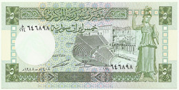 Syria - 5 Syrian Pounds - 1988 - Pick 100.d - Unc. - Syria