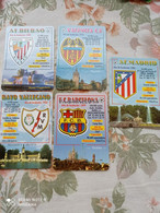Lote De Calendarios De Bolsillo Originales (no Copias) De Equipos De Futbol Españoles - Small : 2001-...