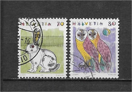 LOTE 1530A /// SUIZA YVERT Nº: 1364/1365  ¡¡¡ OFERTA - LIQUIDATION - JE LIQUIDE !!! - Used Stamps