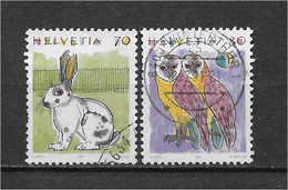 LOTE 1530A /// SUIZA YVERT Nº: 1364/1365  ¡¡¡ OFERTA - LIQUIDATION - JE LIQUIDE !!! - Used Stamps