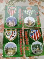 Lote De Calendarios De Bolsillo Originales (no Copias) De Equipos De Futbol Españoles - Small : 2001-...