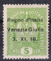 Italy Venezia Giulia 1918 Sassone#2 Mint Hinged - Vénétie Julienne