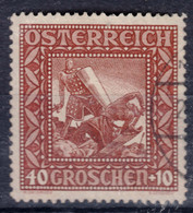 Austria 1926 Mi#493 I (fomat 27,5/28,5 Mm) Used - Used Stamps