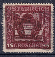 Austria 1926 Mi#490 II (fomat 28,5/27,5 Mm) Used - Used Stamps