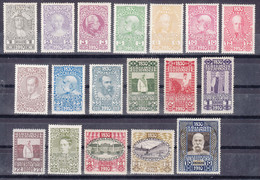 Austria 1910 Big Jubilee Mi#161-177 Mint Hinged - Nuovi