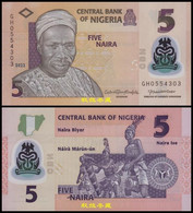 Nigeria 5 Naira, (2022), Sign.7: Emefiele-Umar, Polymer, UNC - Nigeria