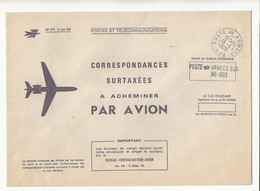 2436- 1978 Poste Aux Armées Correspondances Surtaxées A Acheminer Par Avion - Briefe U. Dokumente