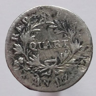1/4 Franc AN12 (1803-04 AD) Bayonne (France) Silver - F. 25 Centimes