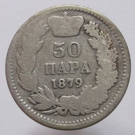 50 Para 1879 (Serbia) Silver - Serbie