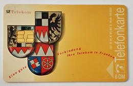 GERMANY Phone Card Telefonkarte Deutsche Telkom 1992 6DM 40000 Units Have Been Issued - Altri & Non Classificati