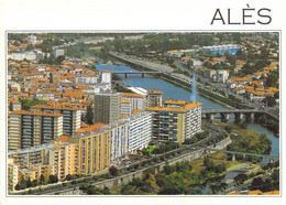 30 - Alès - Vue D'ensemble Aérienne - Alès