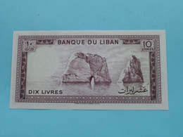 10 Dix LIVRES () Banque Du LIBAN ( For Grade See SCANS ) UNC ! - Libanon