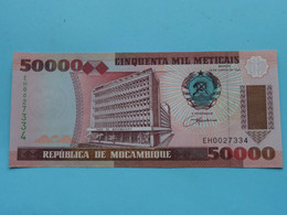 50000 Cinquenta MIL METICAIS (EH0027334) Republica De MOCAMBIQUE ( For Grade See SCANS ) UNC ! - Moçambique