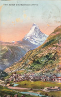 Zermatt Et Le Mont Cervin 1911 - Zermatt
