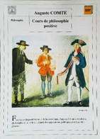 ►   Fiche   Litterature Auguste Comte Cours De Philosophie Positive Les Trois Ordres - Didactische Kaarten