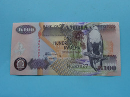 K100 One Hundred KWACHA ( CL/03 3462027 ) Bank Of ZAMBIA - 2006 ( For Grade See SCANS ) UNC ! - Zambia