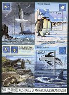 TAAF 2001 Bloc N° 5 ** ( 298/301 ) Neuf MNH Superbe C 13 € Faune Oiseaux Albatros Manchots Otaries Birds Iles Animaux - Blocs-feuillets