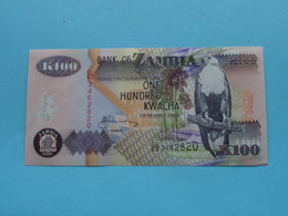 K100 One Hundred KWACHA ( CL/03 3462820 ) Bank Of ZAMBIA - 2006 ( For Grade See SCANS ) UNC ! - Zambia