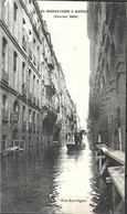 LES INONDATIONS A NANTES (Février 1904). Rue Kervégan - Floods
