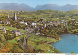 Postcard Clifden And The Twelve Pins Connemara Co Galway Ireland [ John Hinde ] My Ref B25520 - Galway