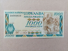 Billete De Ruanda De 1000 Rwanda, Año 1988, UNC - Ruanda-Burundi