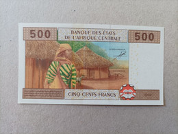 Billete De Los Estados De África Central De 500 Francs, Año 2002, UNC - West African States