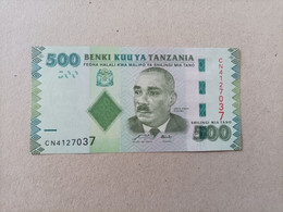 Billete De Tanzania De 500 Schillings, Año 2010, UNC - Tanzania