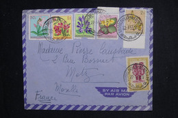 CONGO BELGE - Enveloppe De Leopoldville Pour La France En 1953, Affranchissement Varié - L 128689 - Briefe U. Dokumente