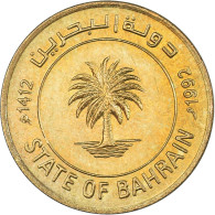 Monnaie, Bahrain, 5 Fils, 1992 - Bahrein